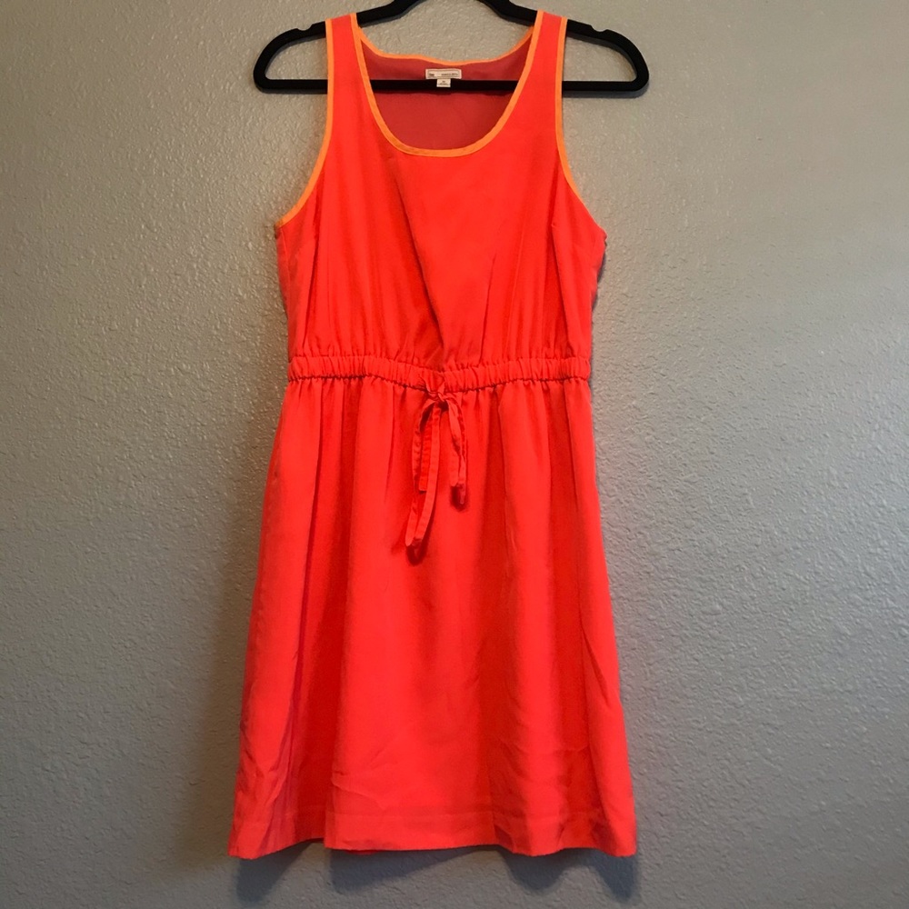 Gap Racerback Tank Dress | Neon Orange | Colleen
